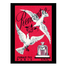 Parfum 1920 de Rencontre Carte Postale