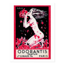Parfum 1922 de Français d'Odorantis Carte Postale