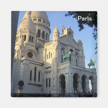 Paris - Basilique du Sacr�-Coeur - Aimant Pour Réfrigérateur