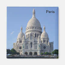 Paris - Basilique du Sacr�-Coeur - Magnets Pour Réfrigérateur