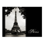Paris - la carte postale de Tour Eiffel
