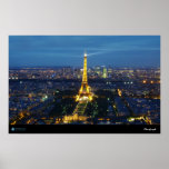 Paris par l'affiche de nuit
