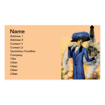Paris rêve le carte de visite