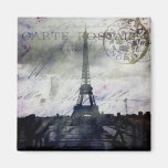 Paris texturisé en lavande magnets pour réfrigérateur