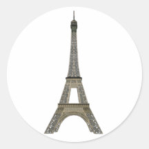 Paris : Tour Eiffel : Dessin de vecteur : Autocollants