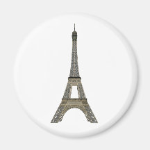 Paris : Tour Eiffel : Dessin de vecteur : Aimants Pour Réfrigérateur