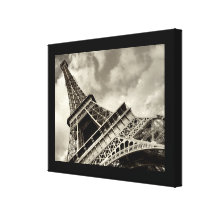 Paris, Tour Eiffel - toile enveloppée Toiles Tendues