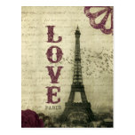 Paris vintage carte postale