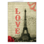 Paris vintage cartes de vœux