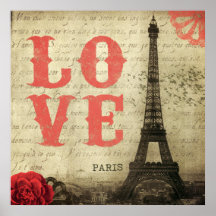 Paris vintage poster