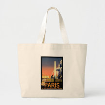 Paris vintage sac fourre-tout