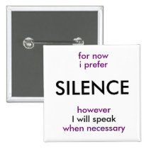 parlera si nécessaire badges publicitaires