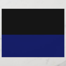 Part black part dark blue do it yourself DIY Flyers