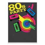 partie 80s faire-part personnalisé