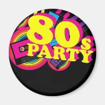 partie 80s magnets pour réfrigérateur
