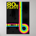 partie 80s posters