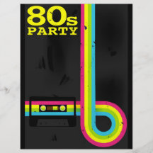 partie 80s prospectus en couleur