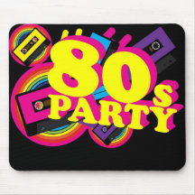 partie 80s tapis de souris