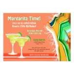 Partie chic et contemporaine de margarita invitations personnalisables