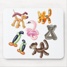 PARTIE D'ANIMAL DE BALLON TAPIS DE SOURIS