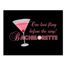Partie de Bachelorette Carte Postale
