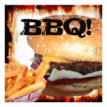 Partie de BBQ ! Invitation