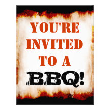 Partie de BBQ ! Invitation