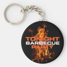 Partie de BBQ Porte-clefs