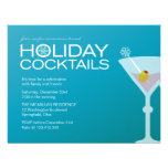 Partie de cocktails de vacances d'hiver invitations personnalisables