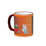 Partie de couture tasses à café