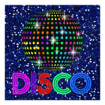 Partie de DISCO - SRF Invitations Personnalisées