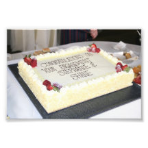 PARTIE DE FIANÇAILLES : LE GÂTEAU ! PHOTO