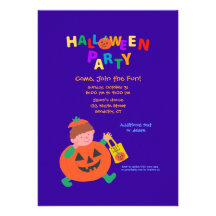 Partie de Halloween Faire-part