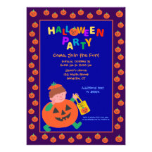 Partie de Halloween Faire-part