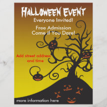 Partie de Halloween Prospectus