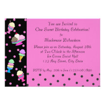 Partie de magasin de parfait invitation personnalisable