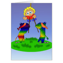 Partie de Pinata Cartes De Vœux