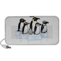Partie de pingouin haut-parleur de voyage