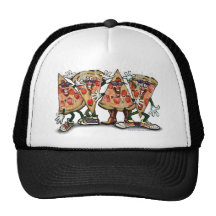 Partie de pizza casquette de camionneur