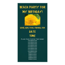 Partie de plage pour mon anniversaire ! Tournesol  Photocartes