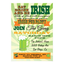 Partie de Pub de partie du jour de St Patrick de s Bristols