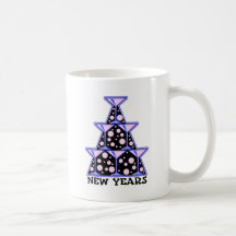Partie de réveillon de la Saint Sylvestre Tasse