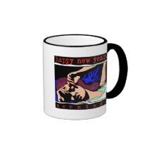 Partie de réveillon de la Saint Sylvestre Mugs À Café