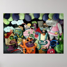 Partie de yeti et de monstres ! poster