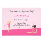 Partie gymnastique, invitation croulante