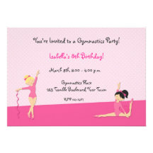 Partie gymnastique, invitation croulante
