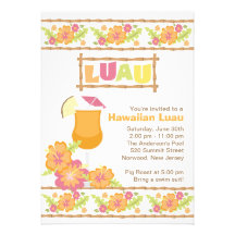 Partie hawaïenne de Luau de boissons tropicales él Bristol