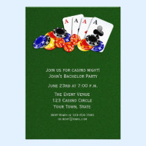 Partie orientée de casino invitations