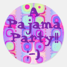PARTIE - partie de pyjama avec l'autocollant de fê
