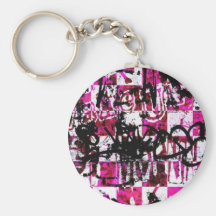 PARTIE ROSE DE LA SUBSTANCE ROCKSTAR PORTE-CLÉS